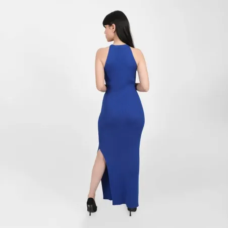 Robe maxi femme en maille fine - KONTAKT