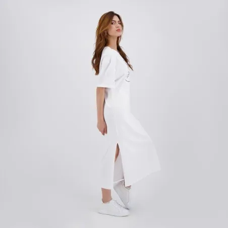 Robe maxi femme manches courtes avec fentes FTOUR EL SBE7 - KONTAKT