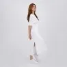 Robe maxi femme manches courtes avec fentes FTOUR EL SBE7 - KONTAKT