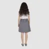 Robe midi femme manches courtes bi-matières - KONTAKT
