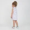 Robe polo bébé imprimé cœur avec col claudine - KONTAKT
