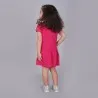 Robe polo bébé manches courtes avec volant et broderie - KONTAKT