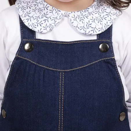 Robe salopette bébé en jeans - KONTAKT