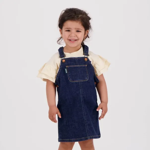 Robe salopette bébé en jeans - KONTAKT