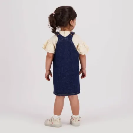 Robe salopette bébé en jeans - KONTAKT