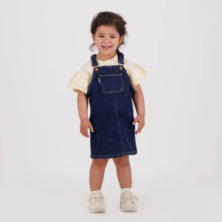 Robe salopette bébé en jeans - KONTAKT