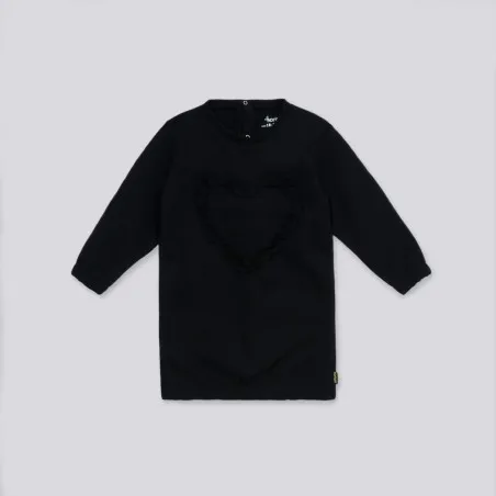 Robe sweat bébé fille CŒUR - KONTAKT