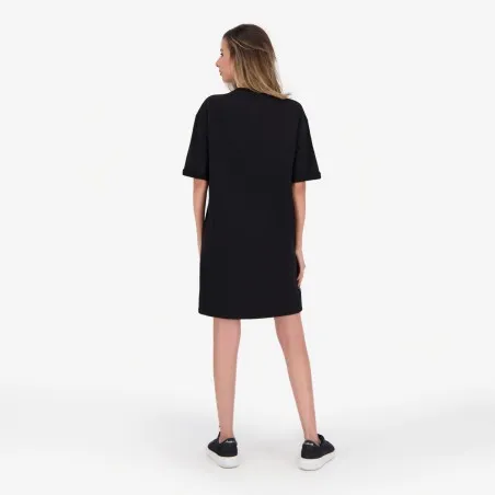 Robe sweat femme manches courtes avec poche plaquée - KONTAKT