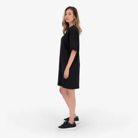 Robe sweat femme manches courtes avec poche plaquée - KONTAKT