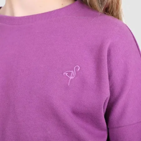 Robe sweat fille avec élastique à la taille - KONTAKT