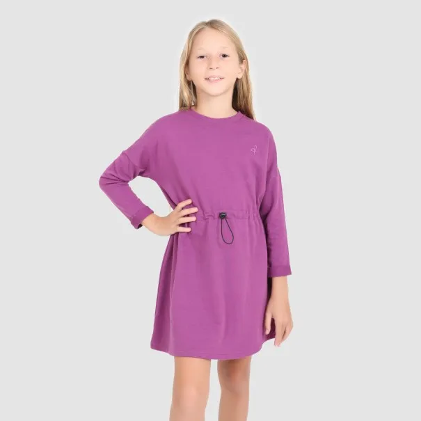 Robe sweat fille avec élastique à la taille - KONTAKT