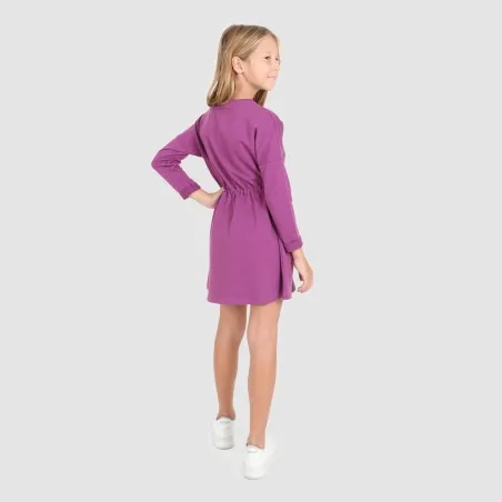 Robe sweat fille avec élastique à la taille - KONTAKT