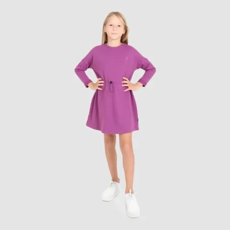 Robe sweat fille avec élastique à la taille - KONTAKT