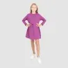 Robe sweat fille avec élastique à la taille - KONTAKT