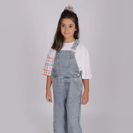 Salopette fille en jeans - KONTAKT