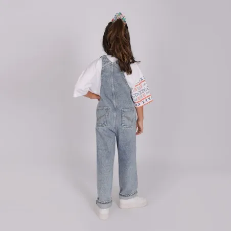 Salopette fille en jeans - KONTAKT