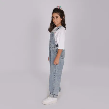 Salopette fille en jeans - KONTAKT