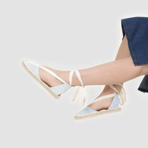 Sandales espadrilles femme en jeans - KONTAKT
