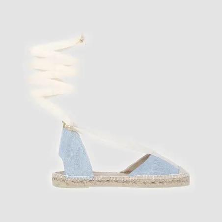 Sandales espadrilles femme en jeans - KONTAKT