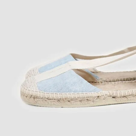 Sandales espadrilles femme en jeans - KONTAKT