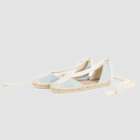Sandales espadrilles femme en jeans - KONTAKT