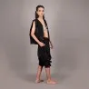 Saroual unisexe en jeans IMPRIME BERBERE HEAVY PRINT AND LASER TNFW - KONTAKT