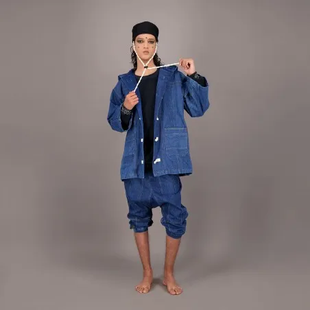 Sarouel unisexe en jeans UPCYCLING METHODS TNFW - KONTAKT