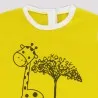 Set bébé manches courtes contrastés GIRAFFE - KONTAKT