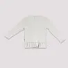 Set côtelé bébé avec volant et cut out cœur - KONTAKT