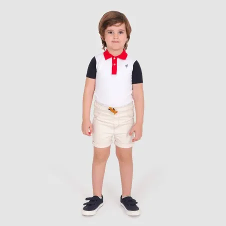 Short bébé en sergé de coton - KONTAKT