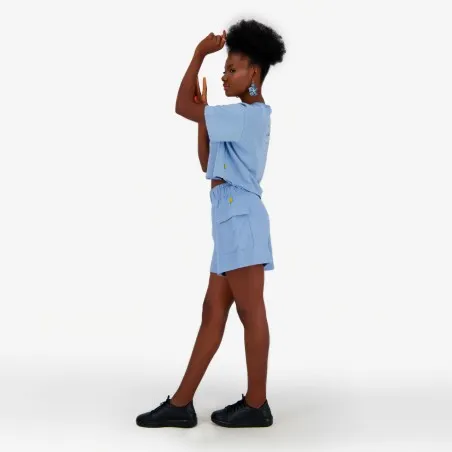 Short cargo femme en molleton - KONTAKT