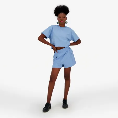 Short cargo femme en molleton - KONTAKT