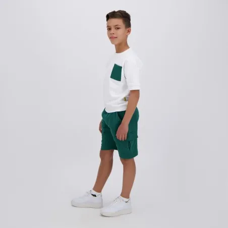Short cargo garçon en molleton - KONTAKT