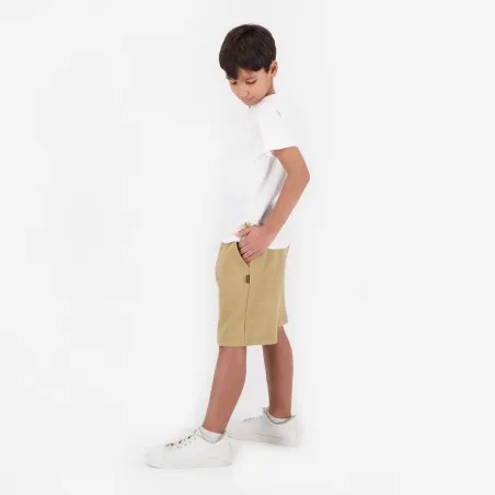 Short chino garçon en piquet - KONTAKT