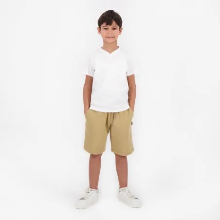 Short chino garçon en piquet - KONTAKT
