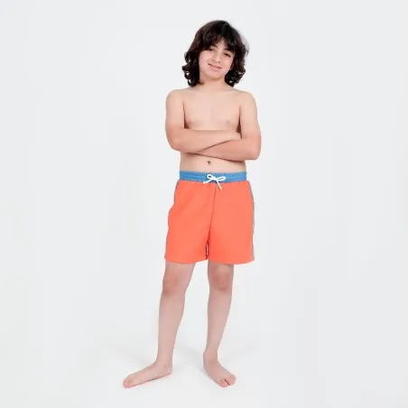 Short de bain garçon avec bande coté - KONTAKT