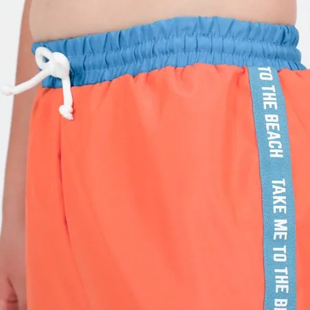 Short de bain garçon avec bande coté - KONTAKT