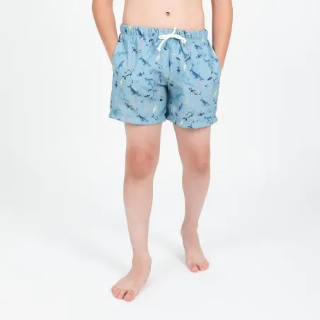 Short de bain garçon imprimé REQUIN - KONTAKT