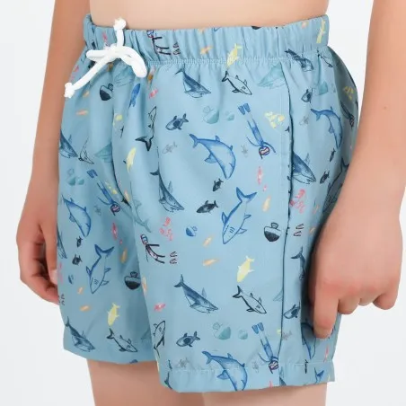 Short de bain garçon imprimé REQUIN - KONTAKT