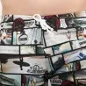 Short de bain homme court imprimé SURFING - KONTAKT