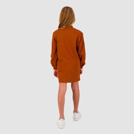 Robe sweat fille col cheminé THE CAMEL - KONTAKT
