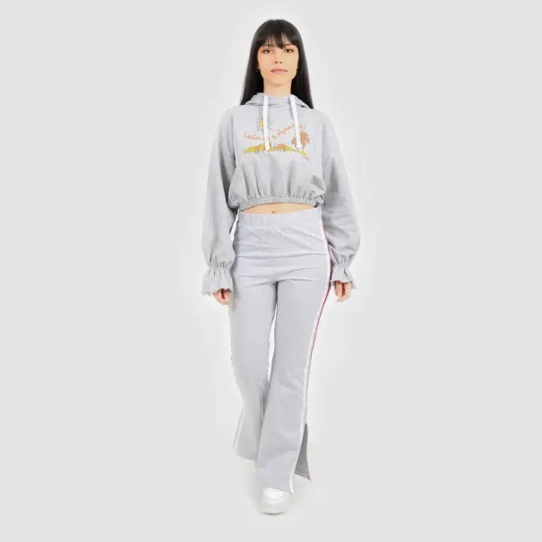 Hoodie femme manches poète - KONTAKT