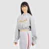 Hoodie femme manches poète - KONTAKT