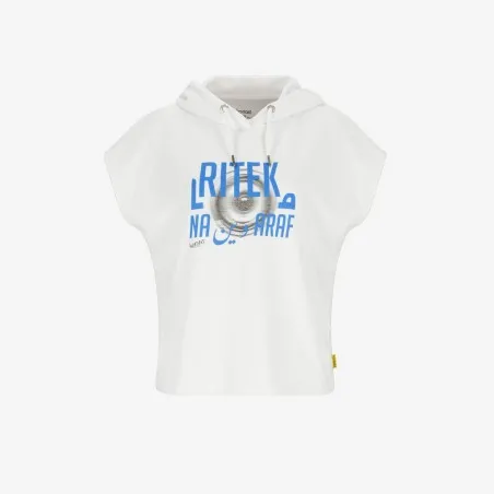 Hoodie femme oversized sans manches - KONTAKT