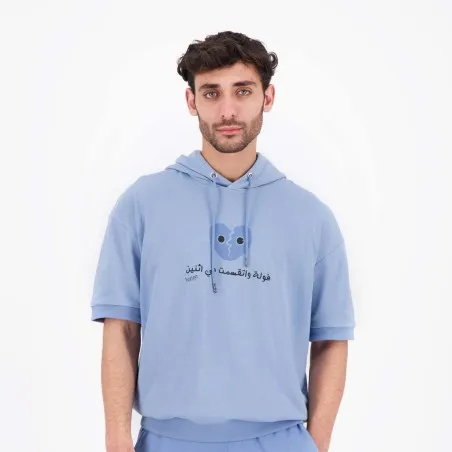 Hoodie homme manches courtes - KONTAKT