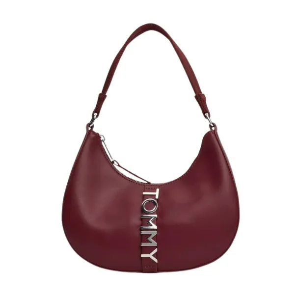 Tommy Jeans – Sac pour femme, TJW CITY BOLD SHOULDER BAG – Bourdeaux - TOMMY JEANS