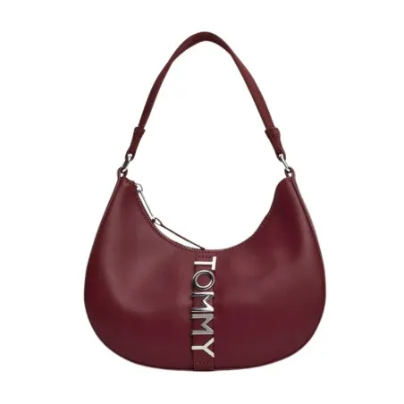 Tommy Jeans – Sac pour femme, TJW CITY BOLD SHOULDER BAG – Bourdeaux - TOMMY JEANS