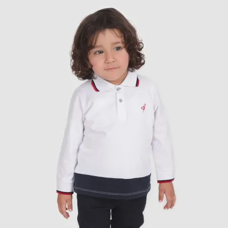 Polo bébé bi-couleur - KONTAKT