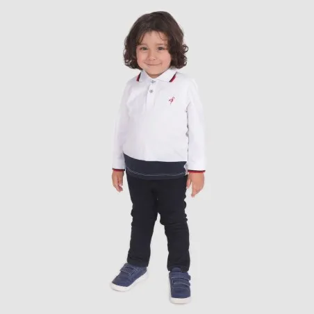 Polo bébé bi-couleur - KONTAKT