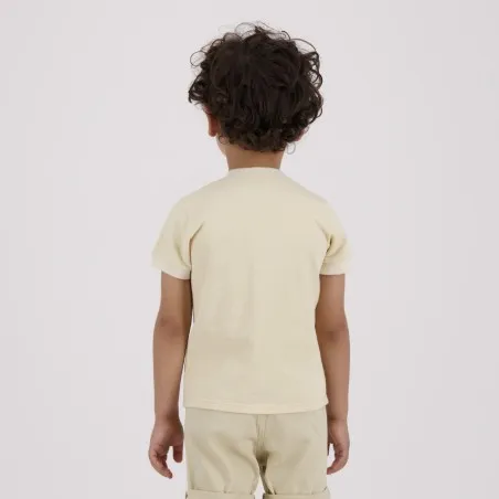 Polo bébé col mao avec broderie - KONTAKT